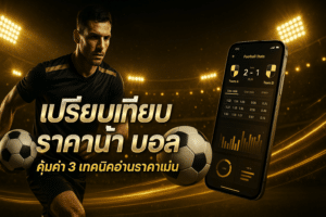 เปรียบเทียบ ราคาน้ำ บอล