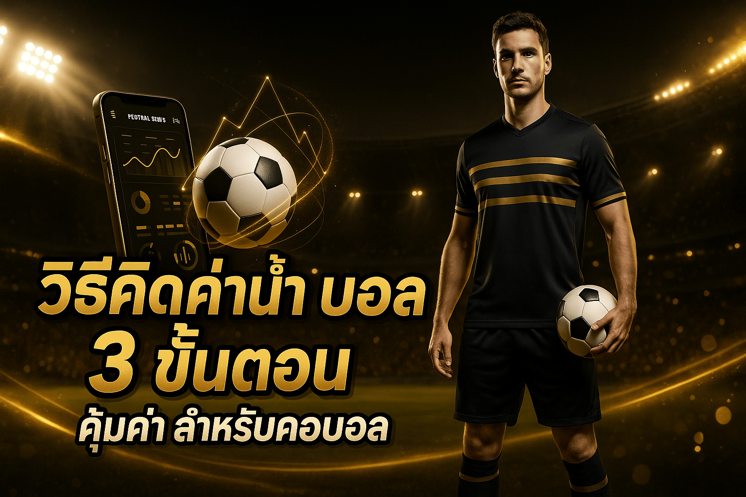 วิธีคิด ค่าน้ำ บอล