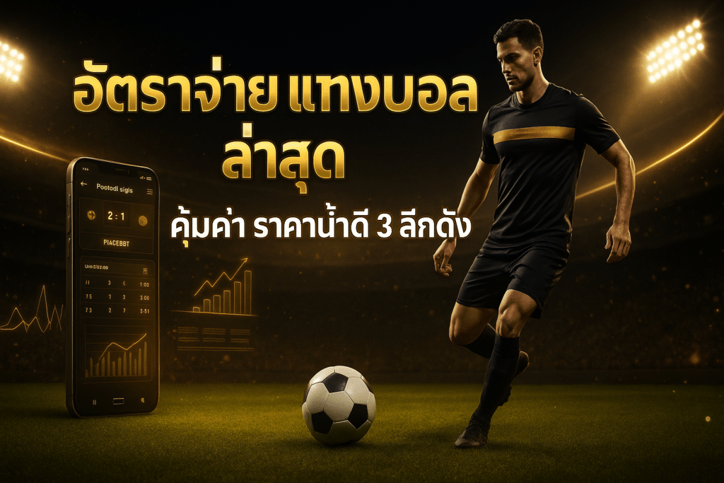 อัตราจ่าย แทงบอล ล่าสุด